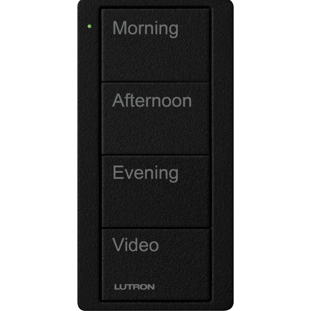 Lutron Pico Wireless Control 4 buttons Scene Control Time Of Day ...