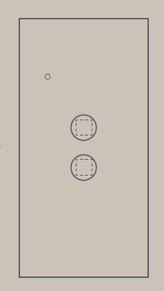 hald 2 buttons